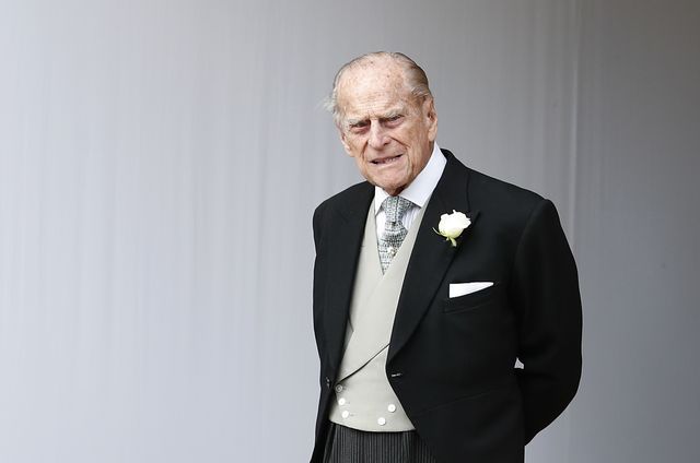 windsor, england   october 12  prince philip, duke of edinburgh attends the wedding of princess eugenie of york to jack brooksbank at st georges chapel on october 12, 2018 in windsor, england  photo by alastair grant   wpa poolgetty images