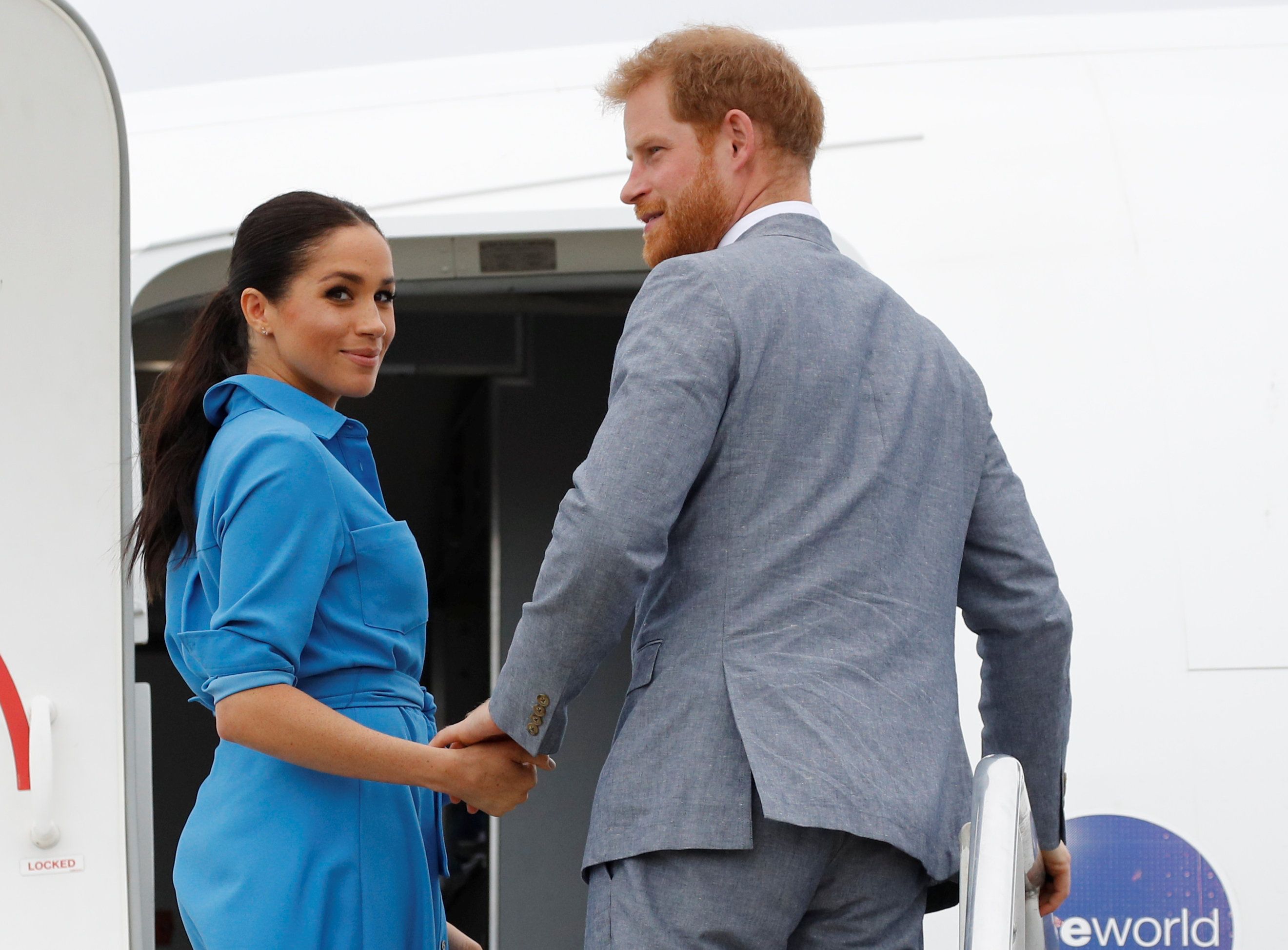 Meghan Markle, Prince Harry, and Archie Were Just Photographed in Nice, France