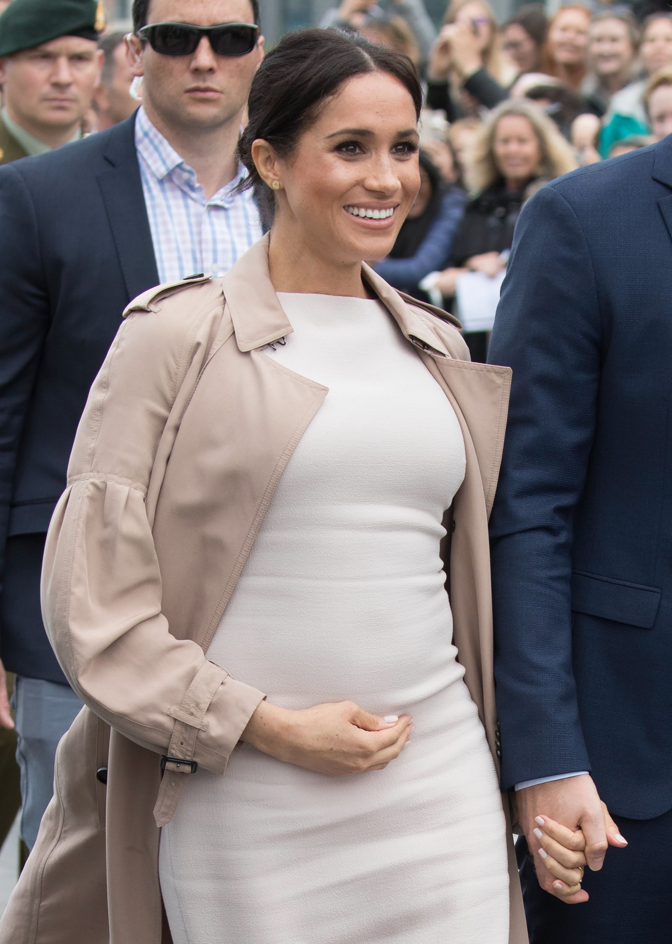 wilfred cocoon coat meghan markle