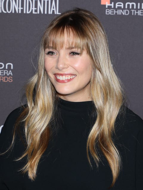 Elizabeth Olsen Debuts New Bangs At Hamilton Behind The Camera Awards In L A