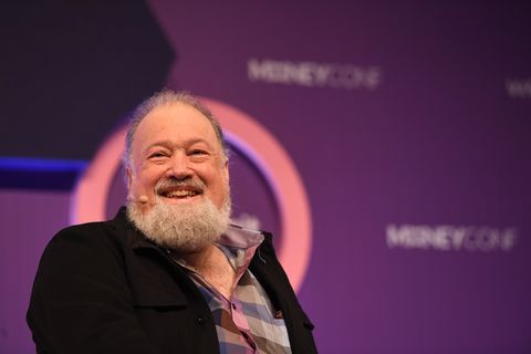 lisbon, portugal november 07 david chaum, elixxir on moneyconf stage during day two of web summit 2018 at the altice arena on november 7, 2018 in lisbon, portugal in 2018, more than 70,000 attendees from over 170 countries will fly to lisbon for web summit, including over 1,500 startups, 1,200 speakers and 2,600 international journalists photo by eoin noonan web summit via getty images
