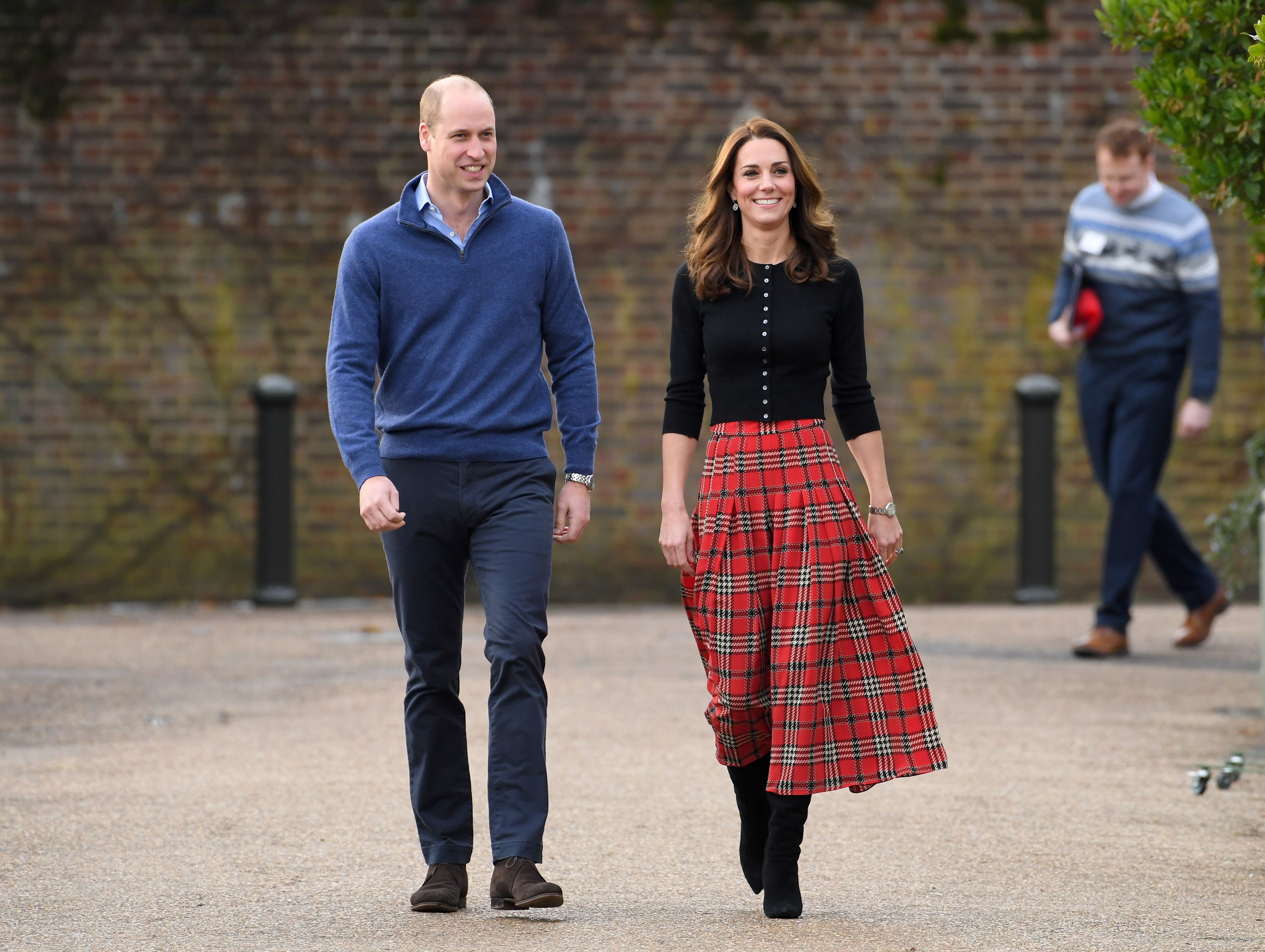 plaid midi skirt queen