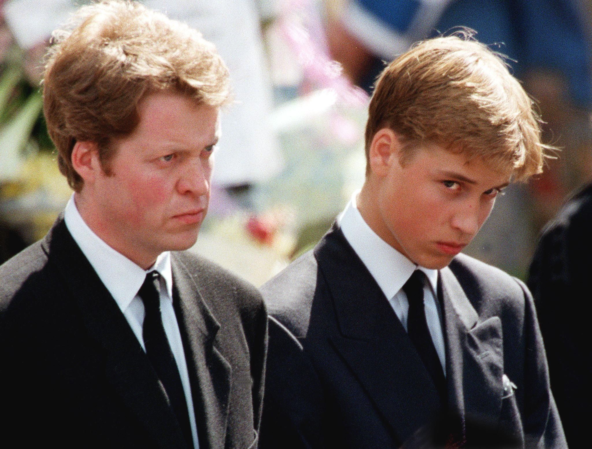 Princess Diana Funeral Prince William Crying