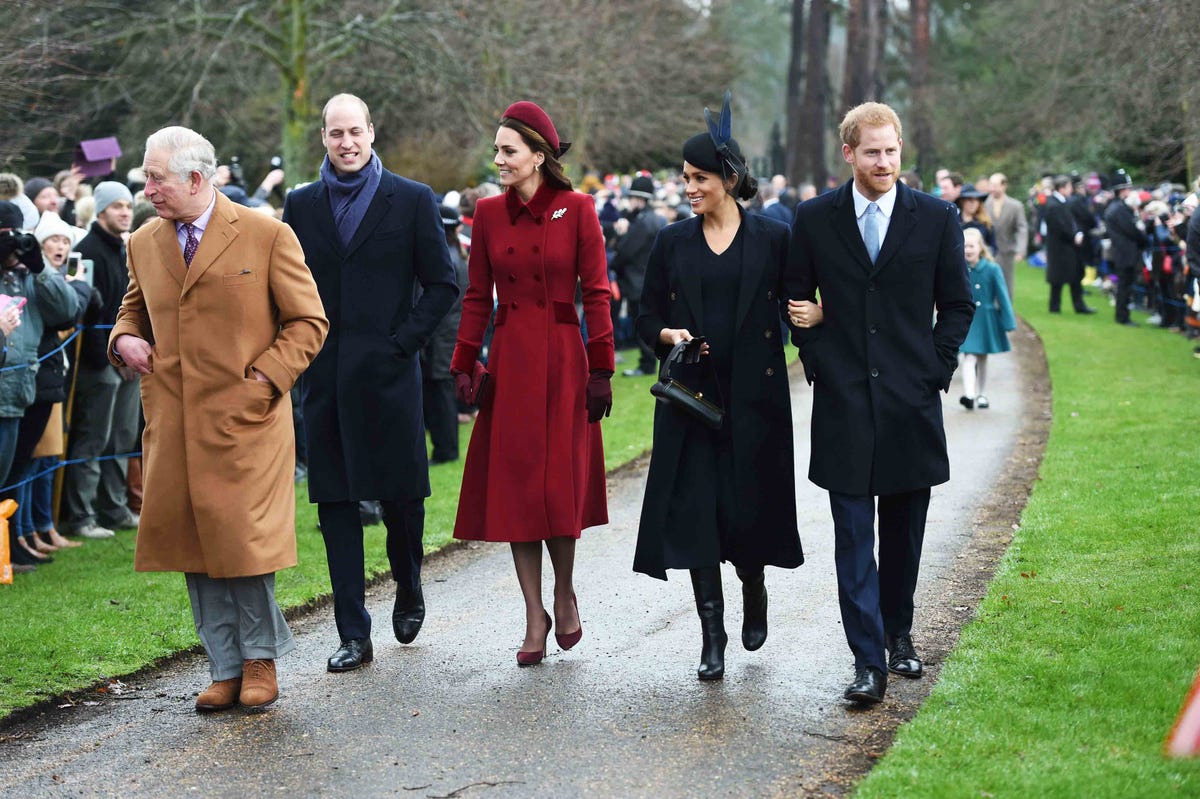 Every Royal Family Photo from Christmas Service at Sandringham 2018