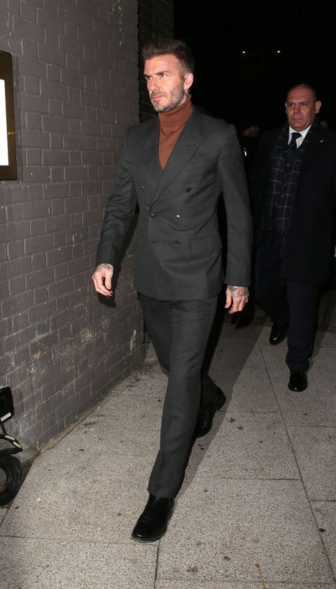 David Beckham Wore Your Entire Winter Wardrobe In One Week