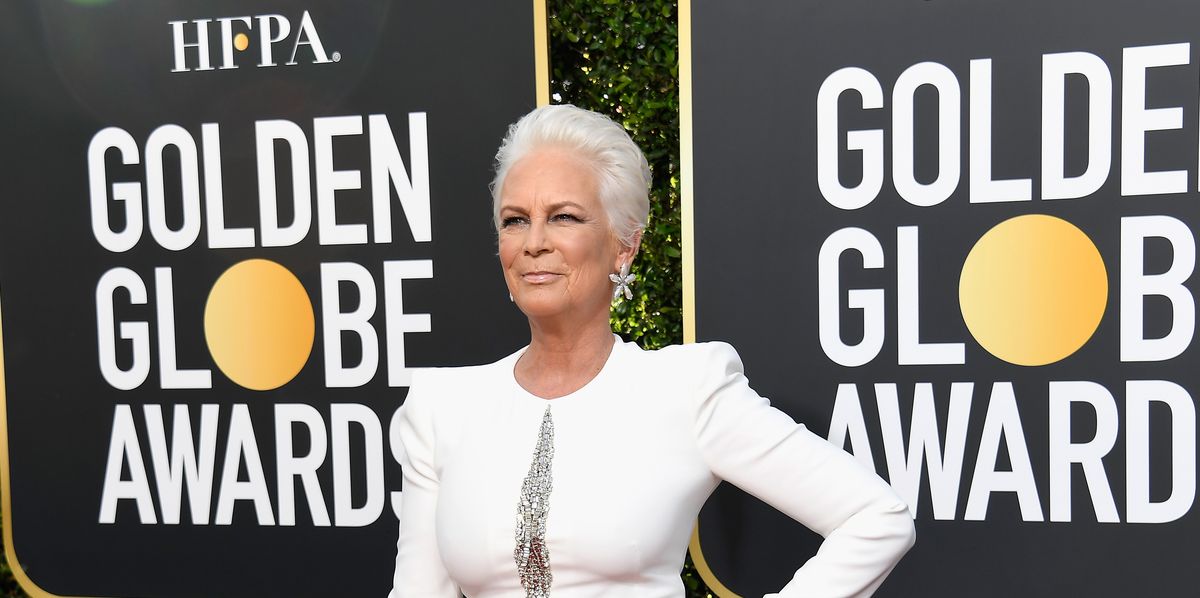 Jamie Lee Curtis' Golden Globes 2019 Outfit Is Straight-Up 