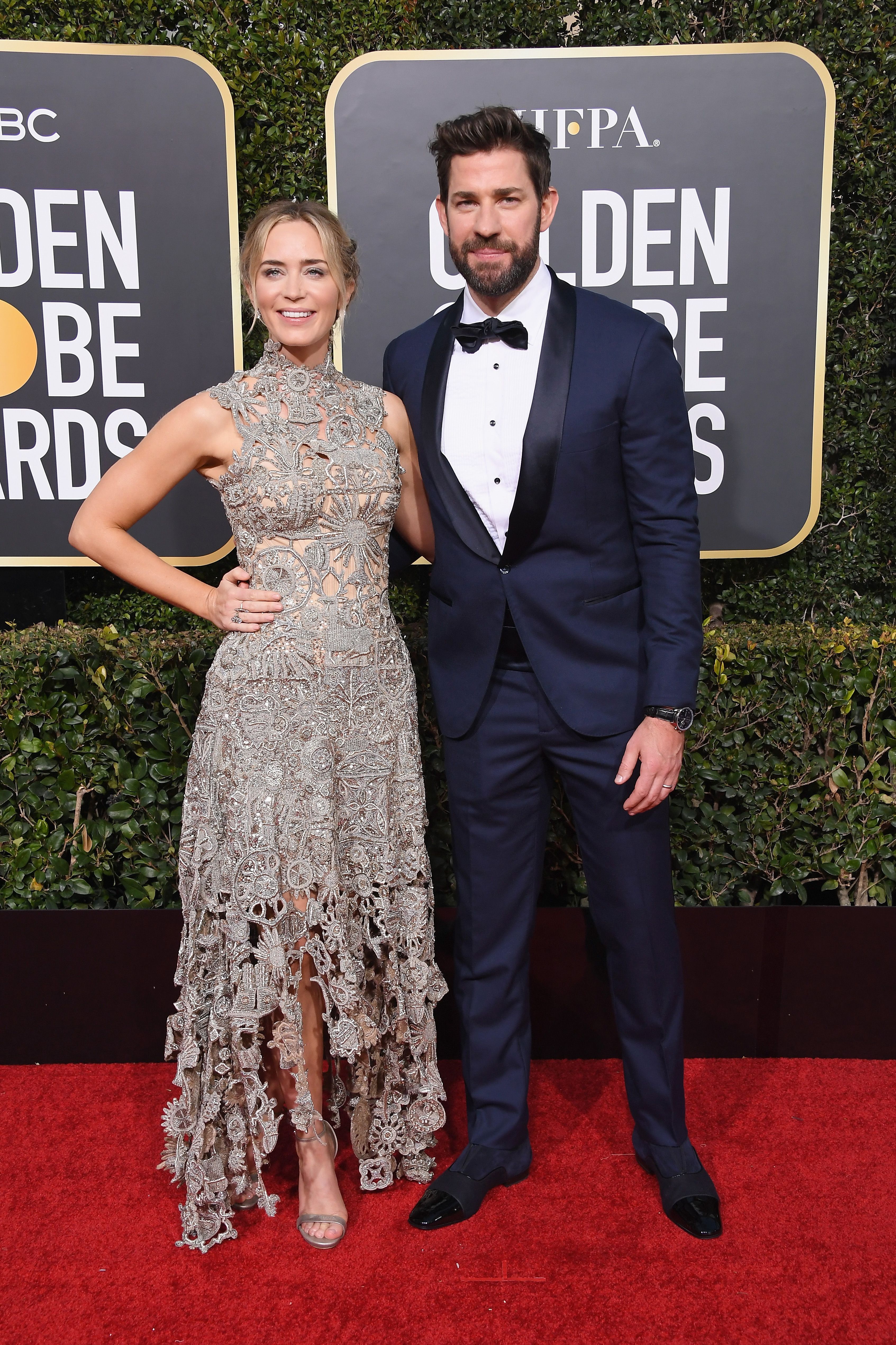 The Best Celebrity Couples On The 2019 Golden Globes Red Carpet The