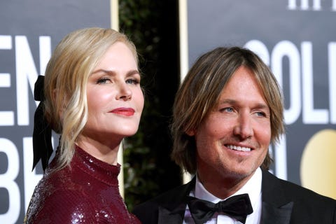 Nicole Kidman 2019 Golden Globes Hair Bow - Nicole Kidman Red Carpet ...