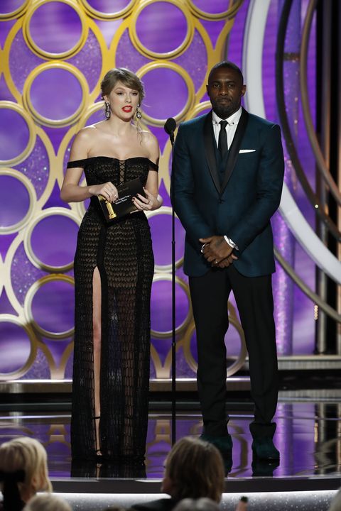 Taylor Swift Made A Surprise Appearance At The Golden Globes
