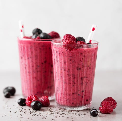blueberry raspberry smoothie
