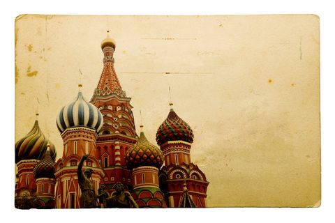 Old Postcard Series - Moscow