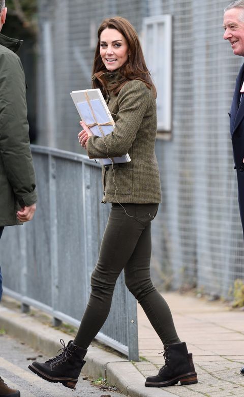 Kate Middleton combat boots: The Duchess of Cambridge just wore this ...