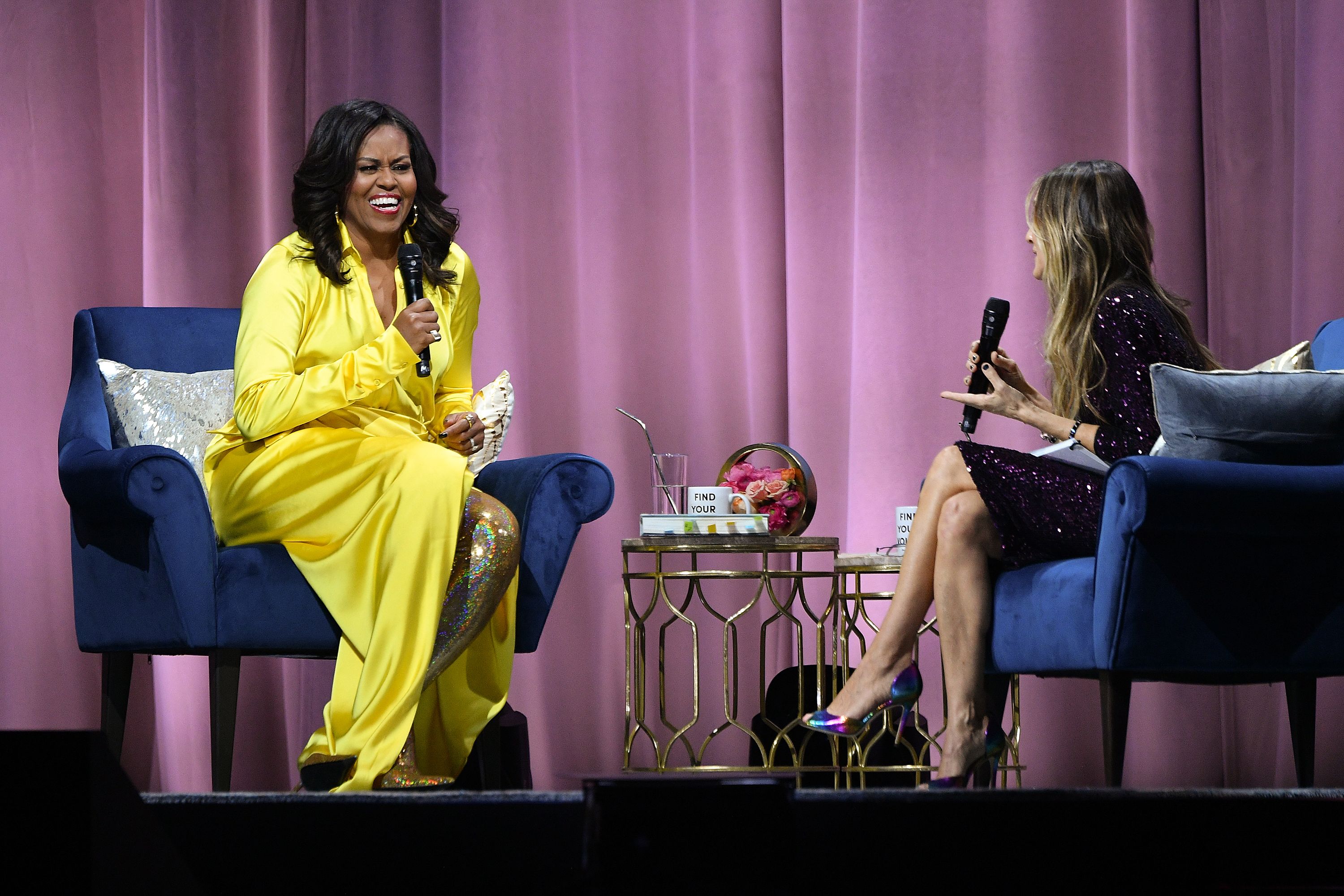 michelle obama knee high boots