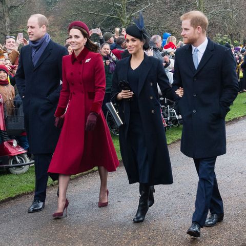 Meghan Markle S Christmas Day Church Outfits With Royal Family Compared