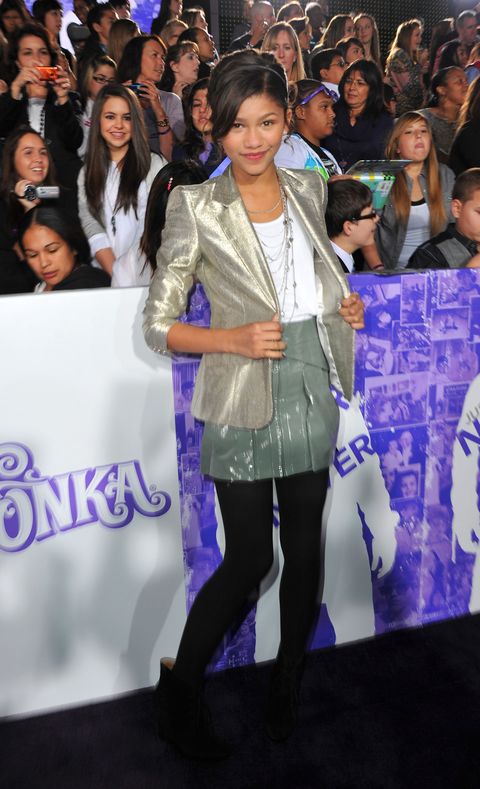 Los Angeles, CA February 08 Actress Zendaya Coleman arrives at the Paramount Pictures Premiere of Justin Bieber Never Said Never Was at Nokia Theater LA Live on February 8, 2011 in Los Angeles, California Photo by alberto e rodriguezgetty images for paramount pictures