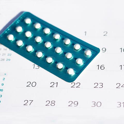 Contraceptive Pills with dates 