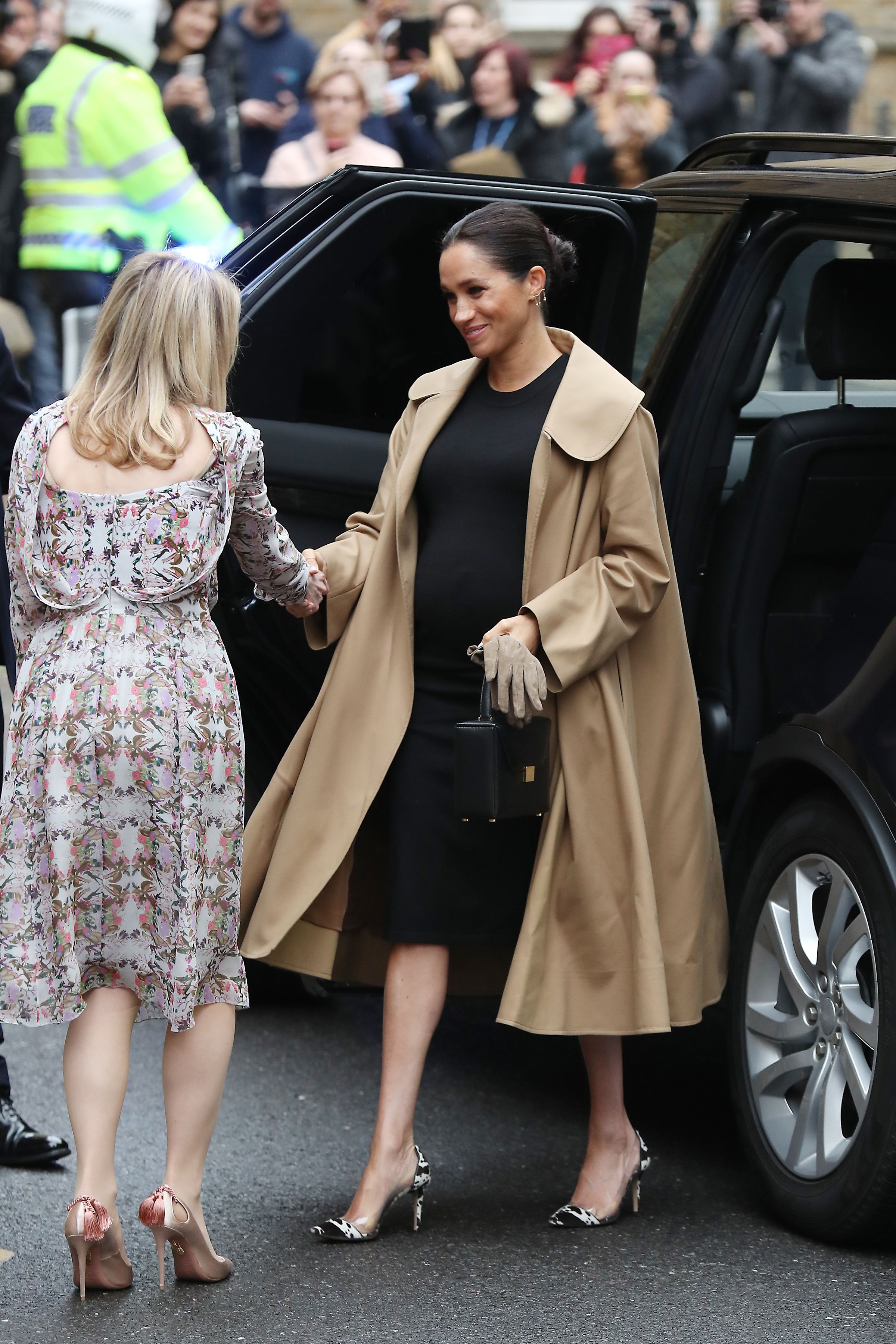 oscar de la renta trench coat