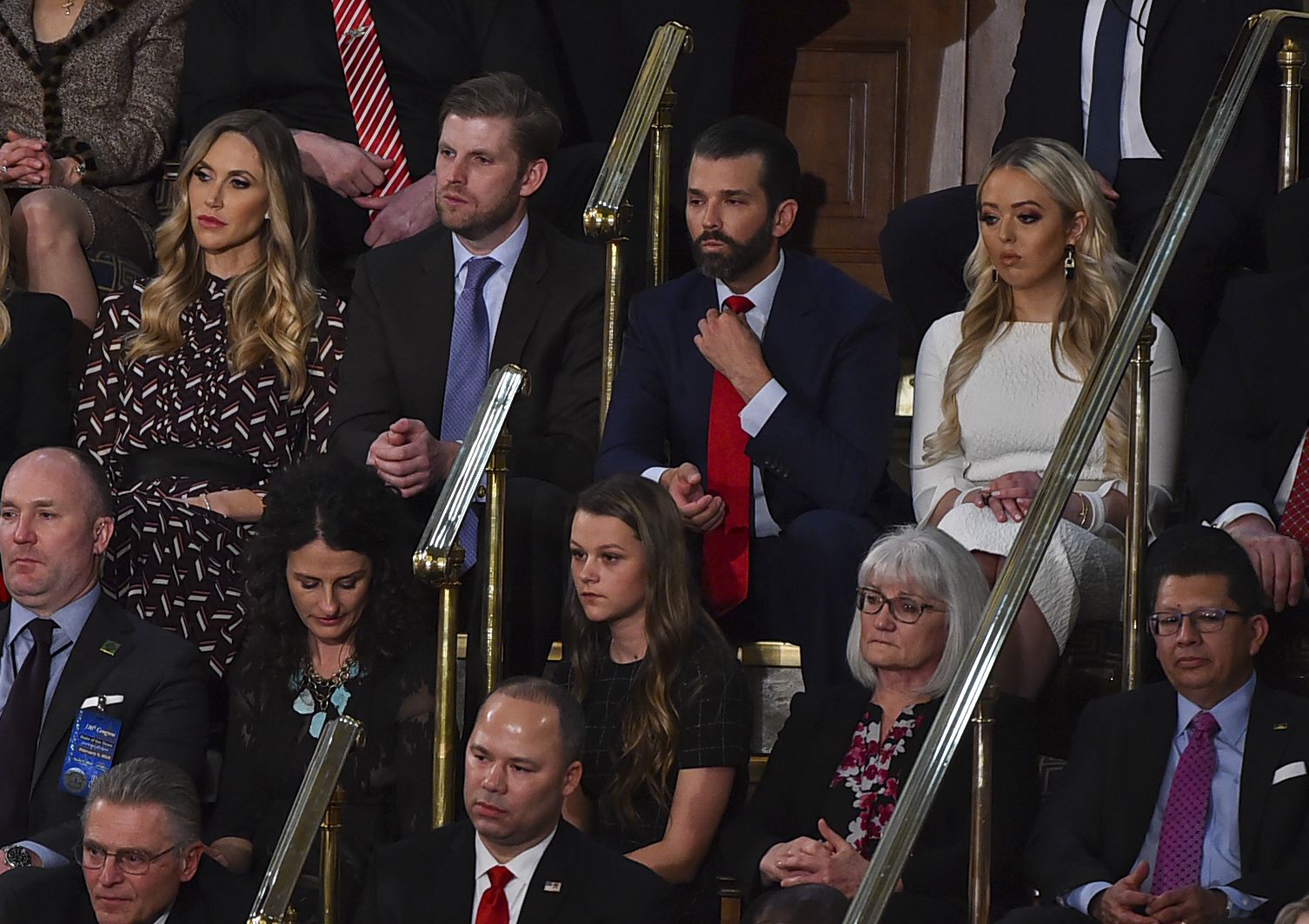 Tiffany Trump White Dress State Of The Union - Tiffany Trump State Of ...