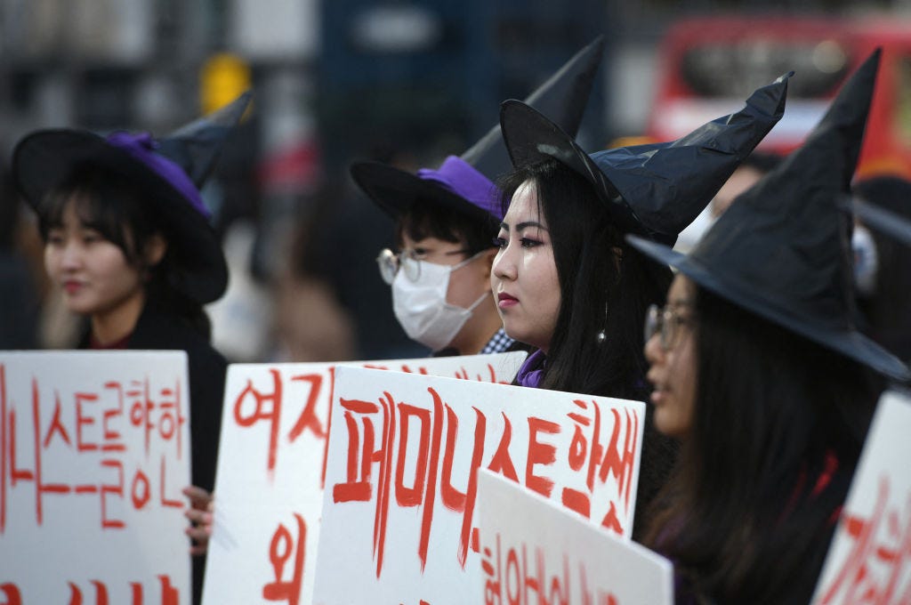 This Group of South Korean Women Is Swearing Off Men