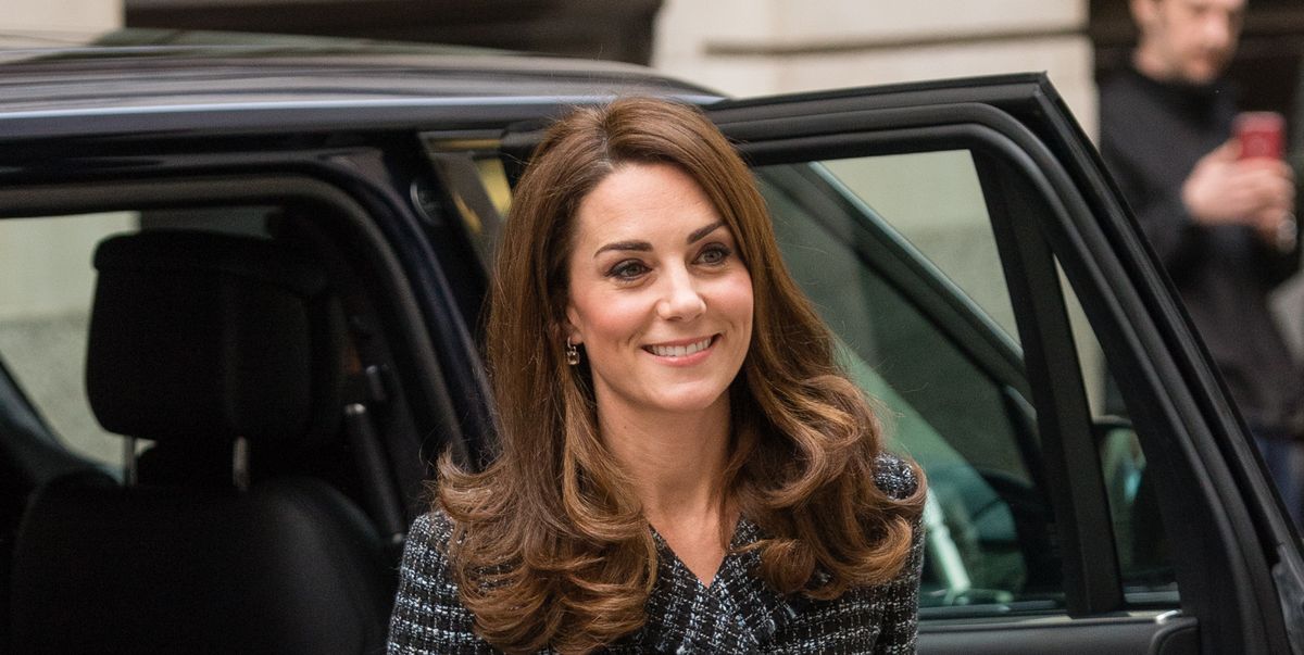 Kate Middleton Visits Royal Foundation in the Perfect Work-Appropriate ...