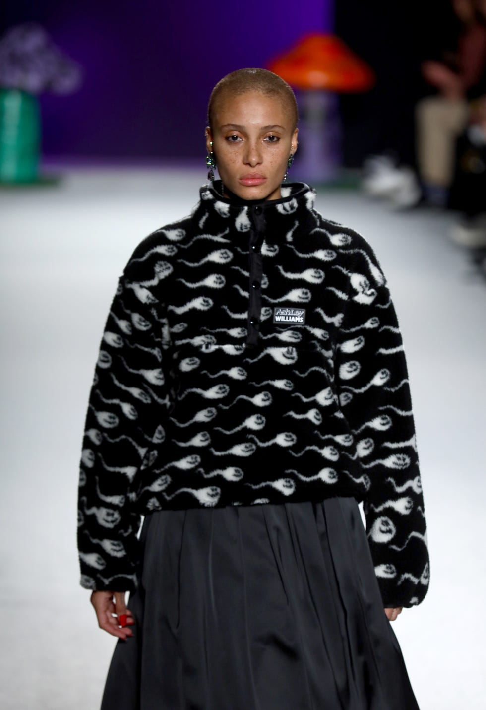 London Fashion Week Opens With a Sperm-Print Fleece