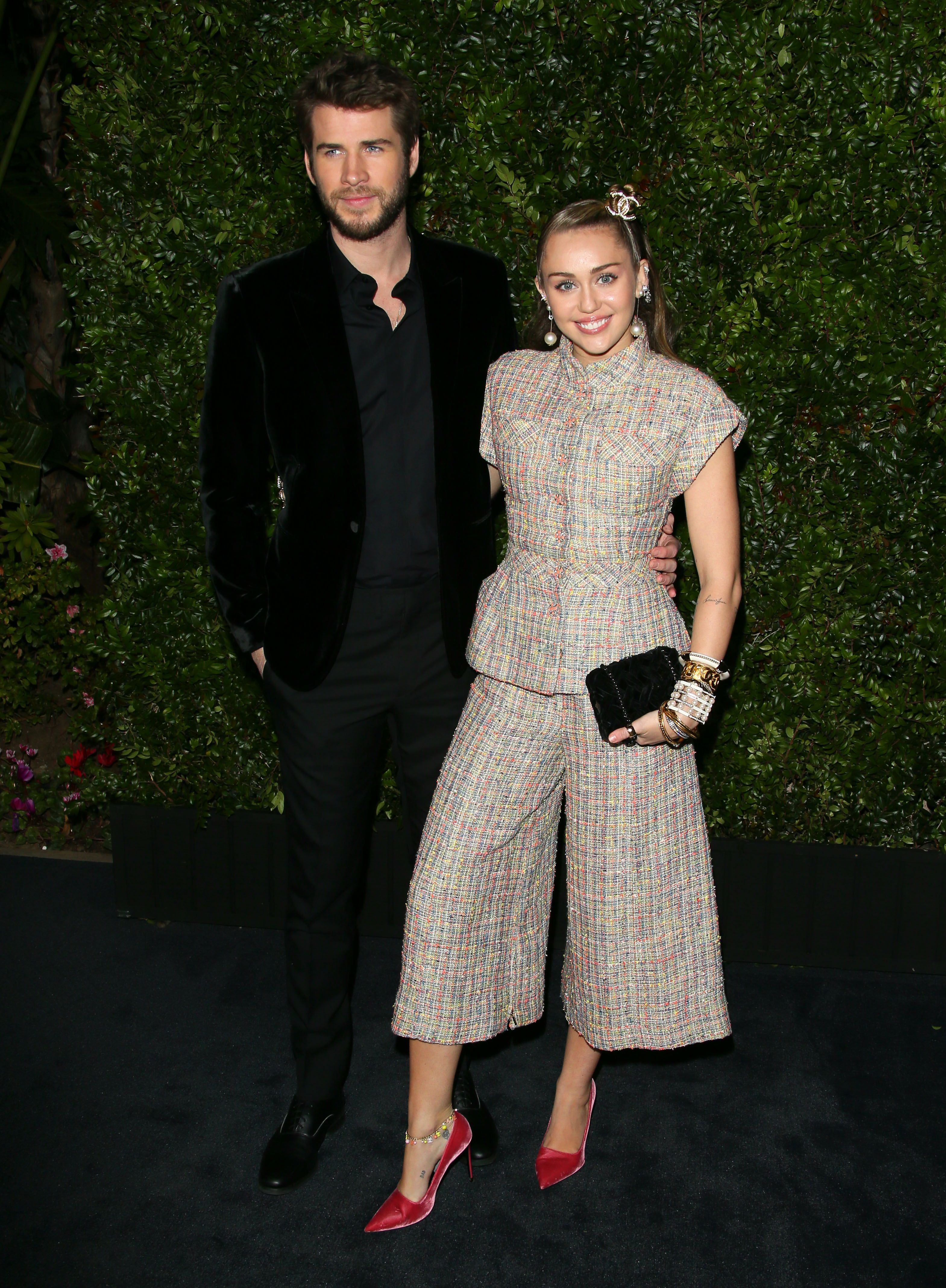 Miley Cyrus And Husband Liam Hemsworth ...