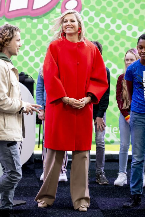 breda, netherlands   march 25 queen maxima of the netherlands opens the week of the money with theme are you a hero with your money on march 25, 2019 in breda, netherlands photo by patrick van katwijkgetty images