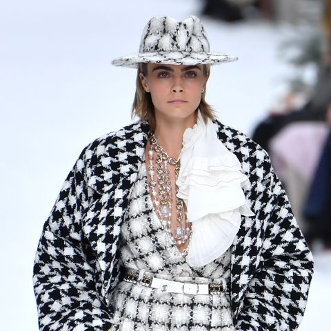 Karl Lagerfeld's Last Chanel Show is a Snowy Winter Wonderland