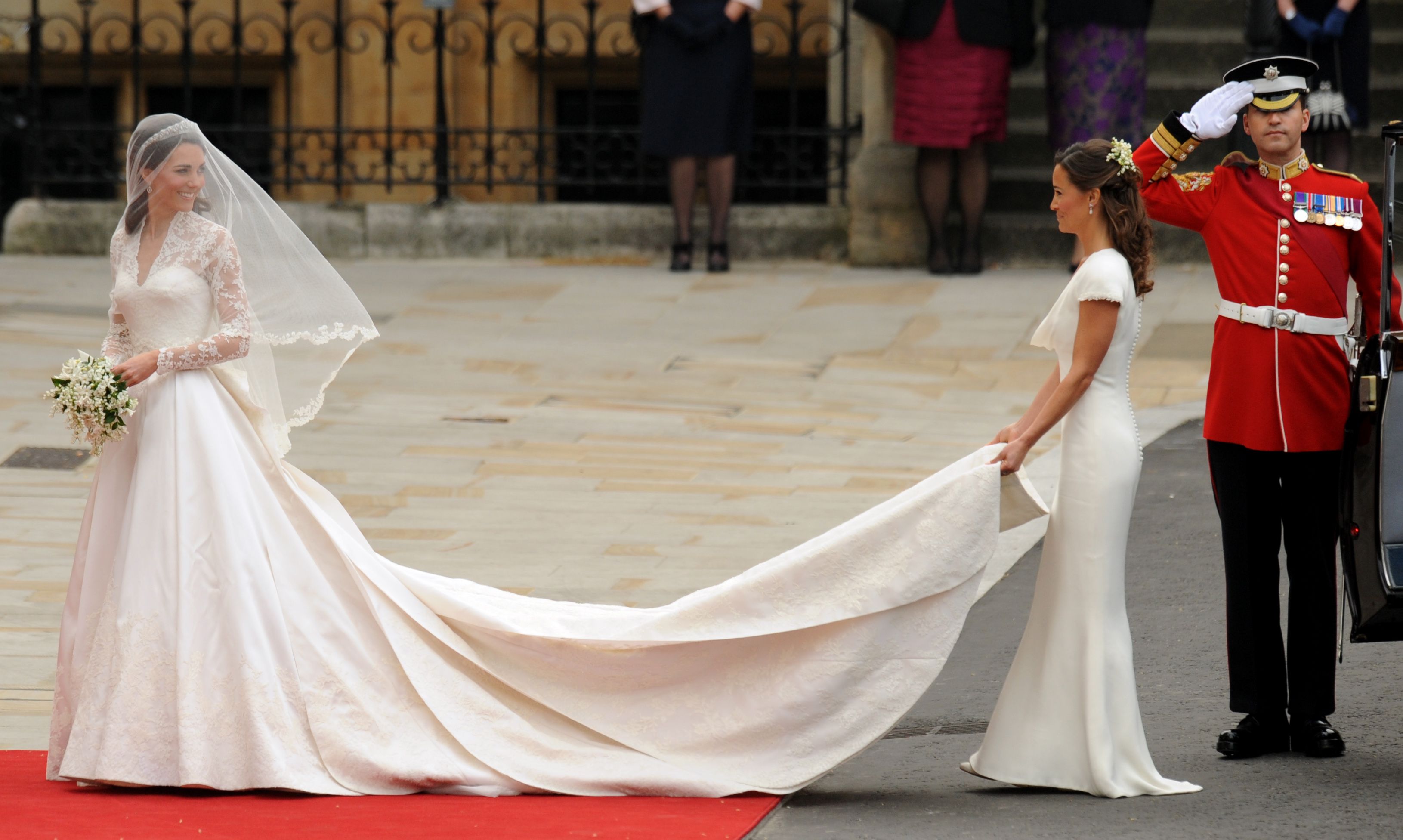 Image for the royal wedding entrance