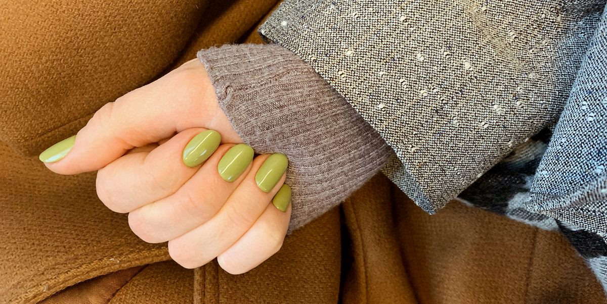 green color changing nail polish