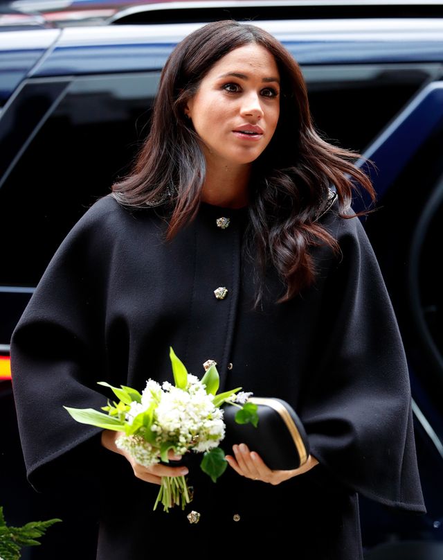 london, united kingdom   march 19 embargoed for publication in uk newspapers until 24 hours after create date and time meghan, duchess of sussex visits new zealand house to sign a book of condolence on behalf of the royal family following the recent terror attack which saw at least 50 people killed at a mosque in christchurch on march 19, 2019 in london, england photo by max mumbyindigogetty images