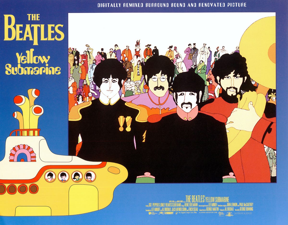 The Beatles Are Holding A Digital Yellow Submarine Sing A Long