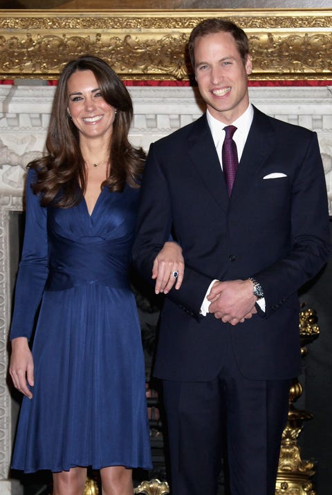 Royal Wedding Comparison - Engagement Photos