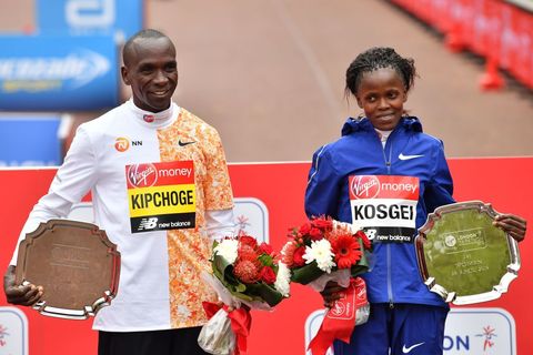 Kipchoge and Kosgei win the London Marathon 2019