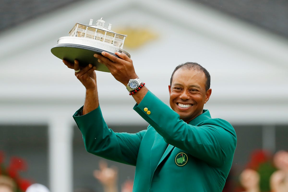 tiger woods masters rolex