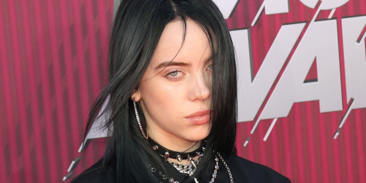 Someone Painted Billie Eilish's Face Onto Their Lips