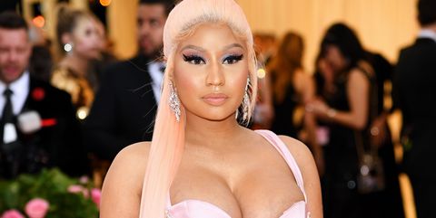 new york, new york   may 06 nicki minaj attends the 2019 met gala celebrating camp notes on fashion at metropolitan museum of art on may 06, 2019 in new york city photo by dimitrios kambourisgetty images for the met museumvogue