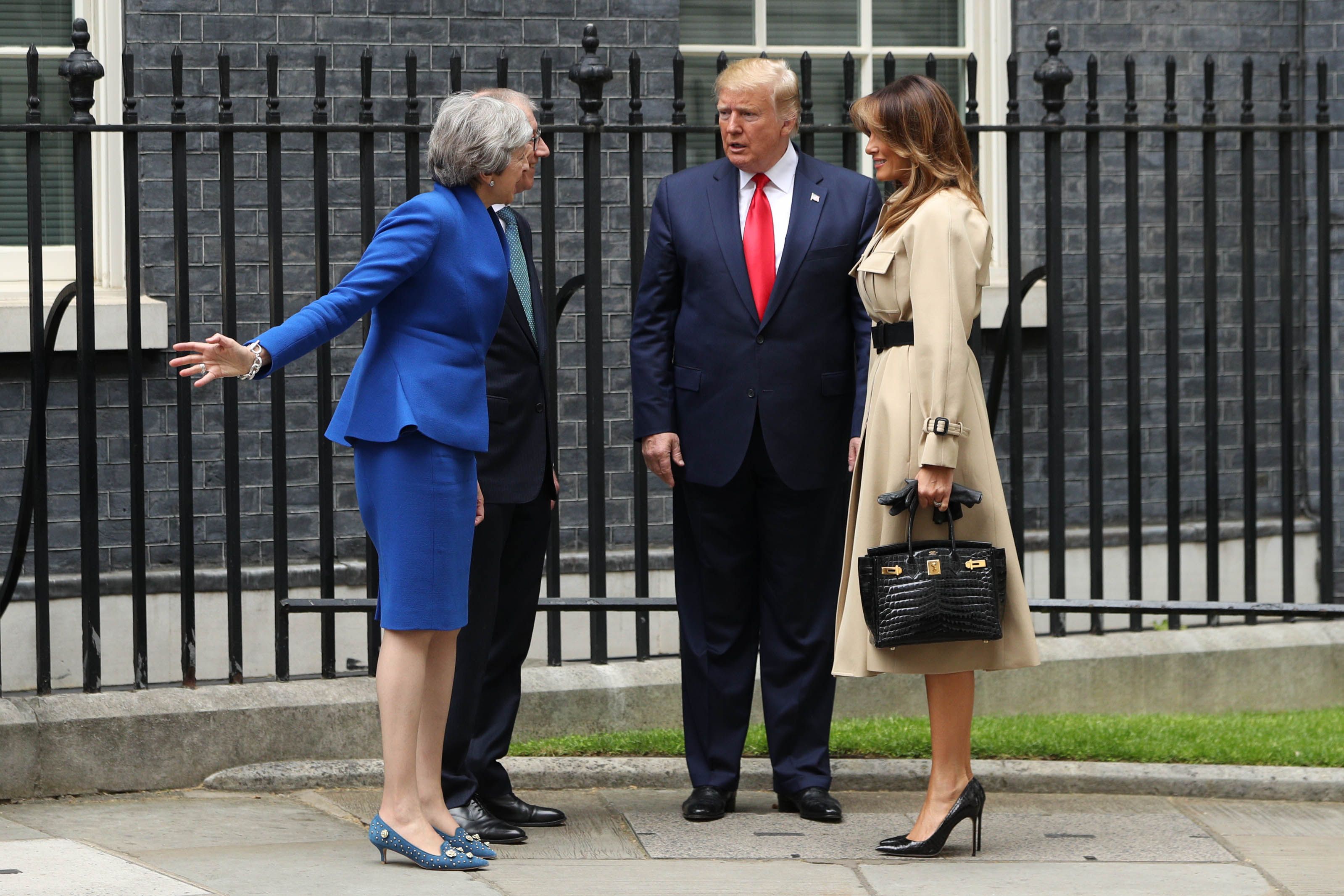 melania trump casual style