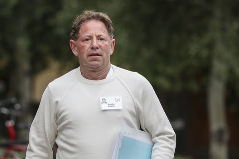 sun valley, id   july 10  bobby kotick, chief executive officer of activision blizzard, attends the annual allen  company sun valley conference, july 10, 2019 in sun valley, idaho every july, some of the worlds most wealthy and powerful businesspeople from the media, finance, and technology spheres converge at the sun valley resort for the exclusive weeklong conference photo by drew angerergetty images