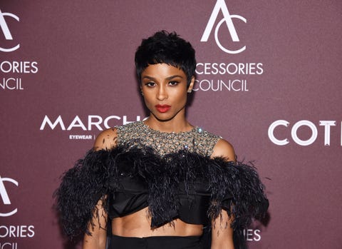 Ciara Reveals Super Short Pixie Crop Haircut At The Ace Awards