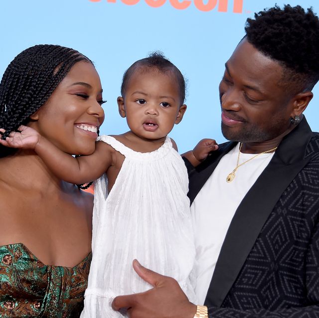 Gabrielle Union Dwyane Wade And Daughter Kaavia Dance To Beyonce