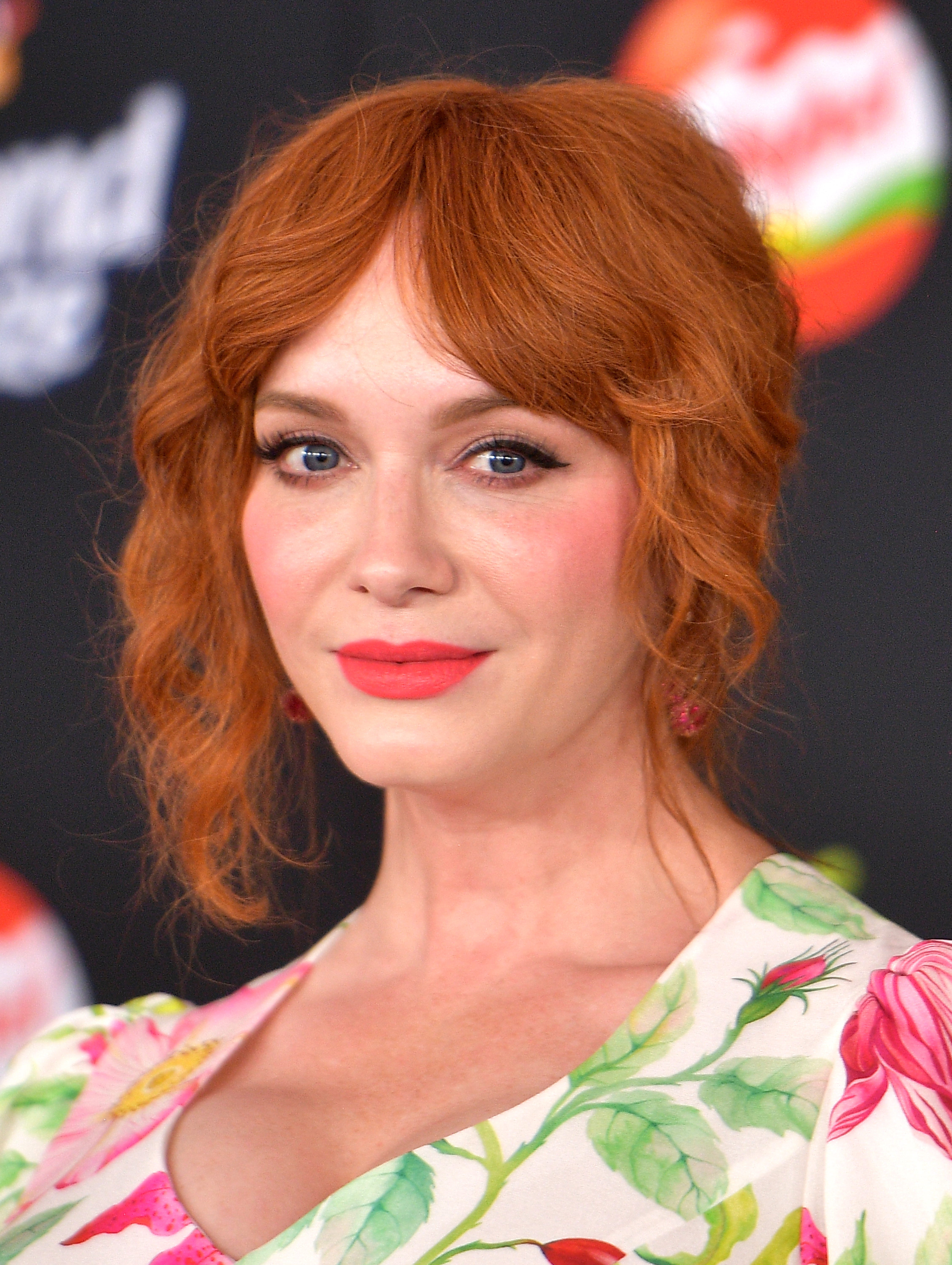 christina hendricks red hair