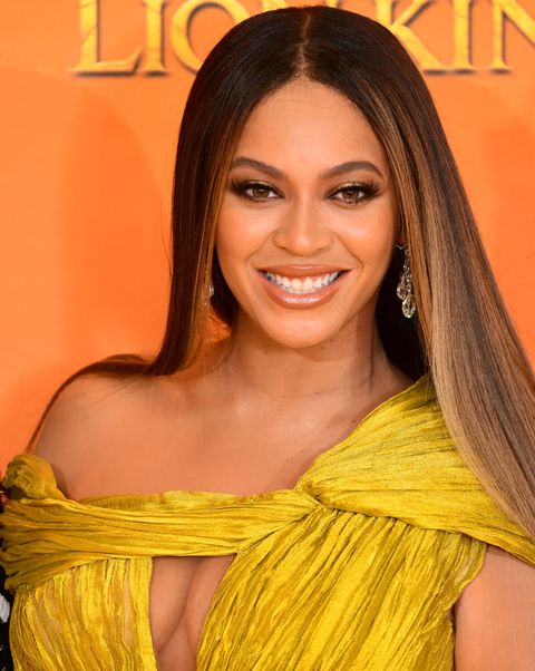 beyonce attending disneys the lion king european premiere held in leicester square, london photo by ian westpa images via getty images