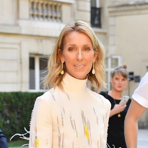 Celine Dion Unveils Dramatic Lob Haircut at Paris Couture Week