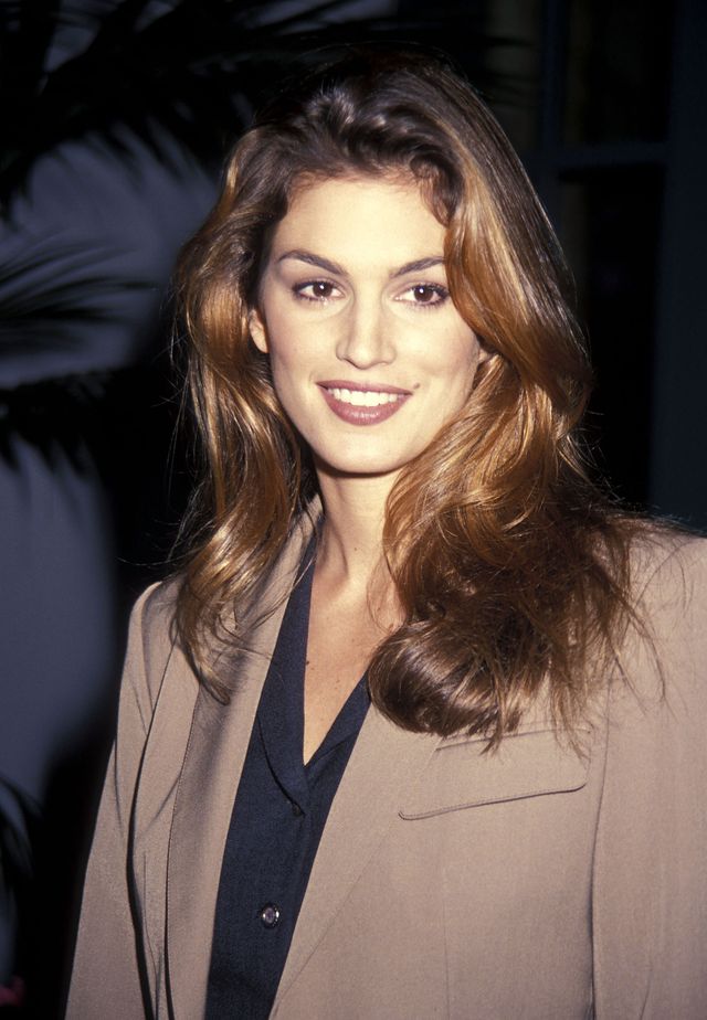 santa monica, ca   january 14   model cindy crawford attends the nbc winter tca press tour on january 14, 1993 at loews santa monica beach hotel in santa monica, california photo by ron galella, ltdron galella collection via getty images