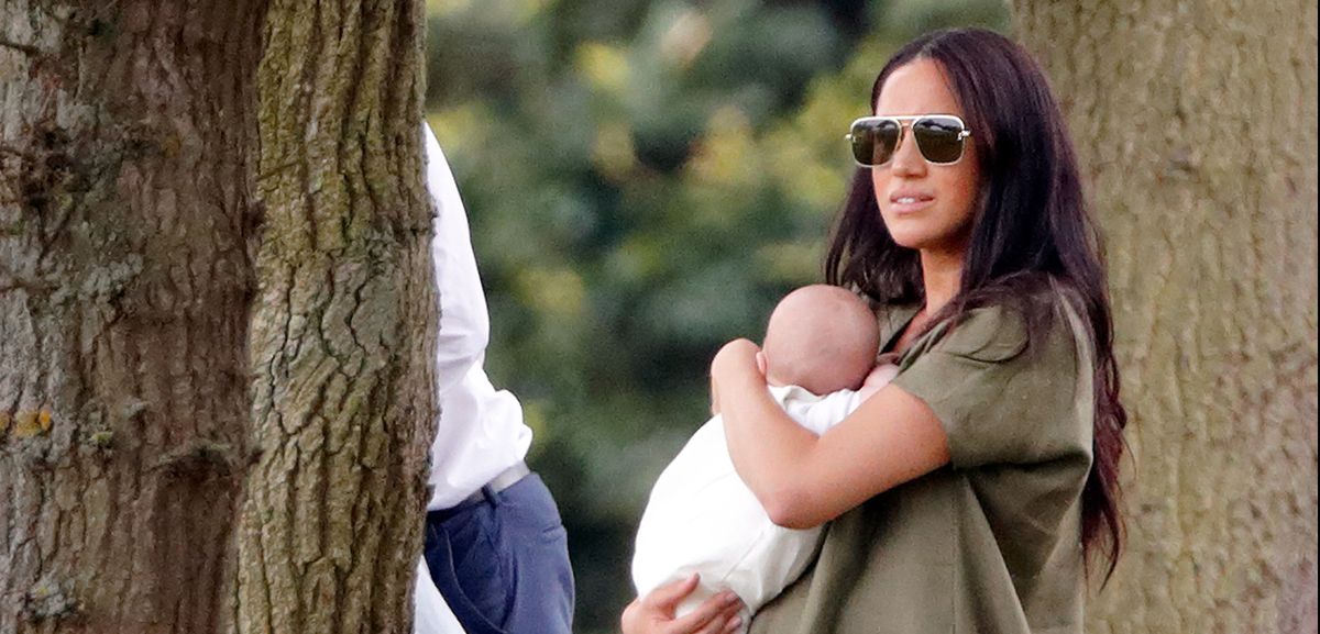Meghan Markle Kisses Baby Archie's Head At Surprise Polo Match Out...