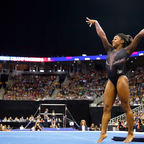 Simone Biles Made History At The U S Gymnastics Championships