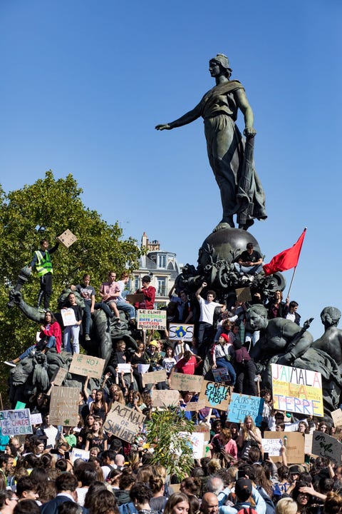 40 Photos from Friday's Global Climate Strike Led By Greta Thunberg