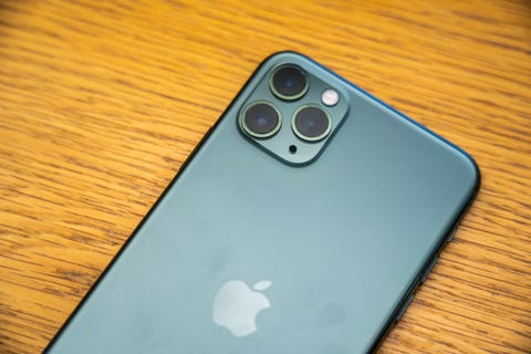 Apple's new iPhone 11 Pro Max which features triple rear