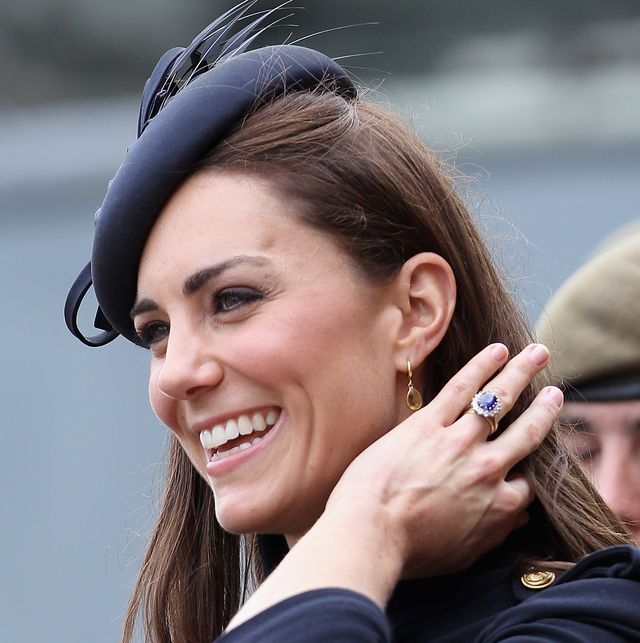 royal family engagement rings meghan markle kate middleton queen